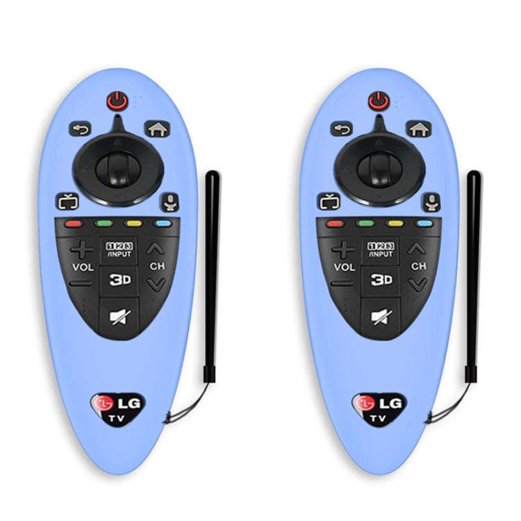 2 PCS Remote Control Dustproof Silicone Protective Cover For LG AN-MR500 Remote Control(Night Lig...