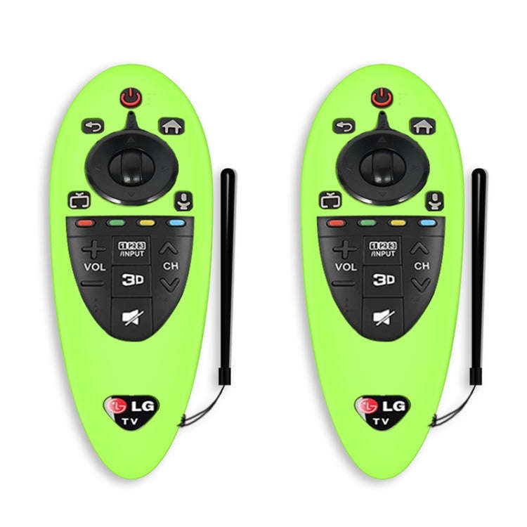 2 PCS Remote Control Dustproof Silicone Protective Cover For LG AN-MR500 Remote Control(Night Lig...