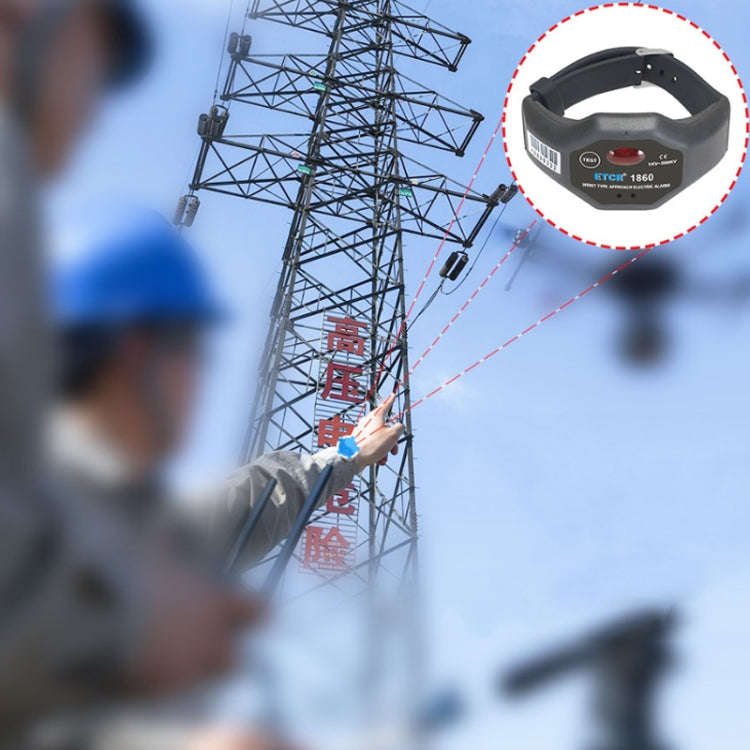 ETCR Non-contact High Voltage Alarm Ellectrician Test Pen, Model: ETCR1860C For Wrist