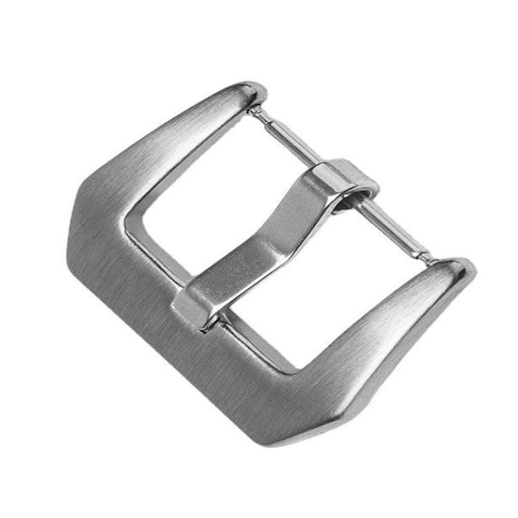 3 PCS Stainless Steel Brushed Pin Buckle Watch Accessories, Color: 20mm Steel Color