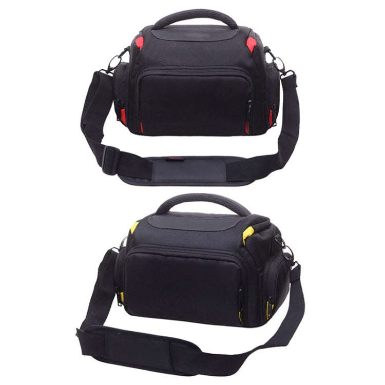 Byk-7895 SLR Camera Waterproof Shoulder Diagonal Bag, Size: M: 30 x 17 x 22cm(Red)
