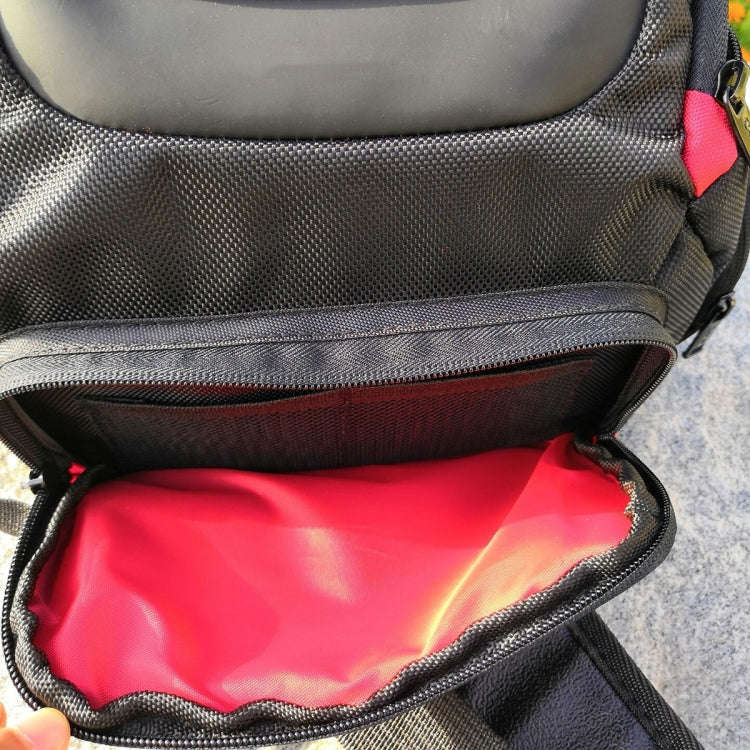Byk-7895 SLR Camera Waterproof Shoulder Diagonal Bag, Size: M: 30 x 17 x 22cm(Red)