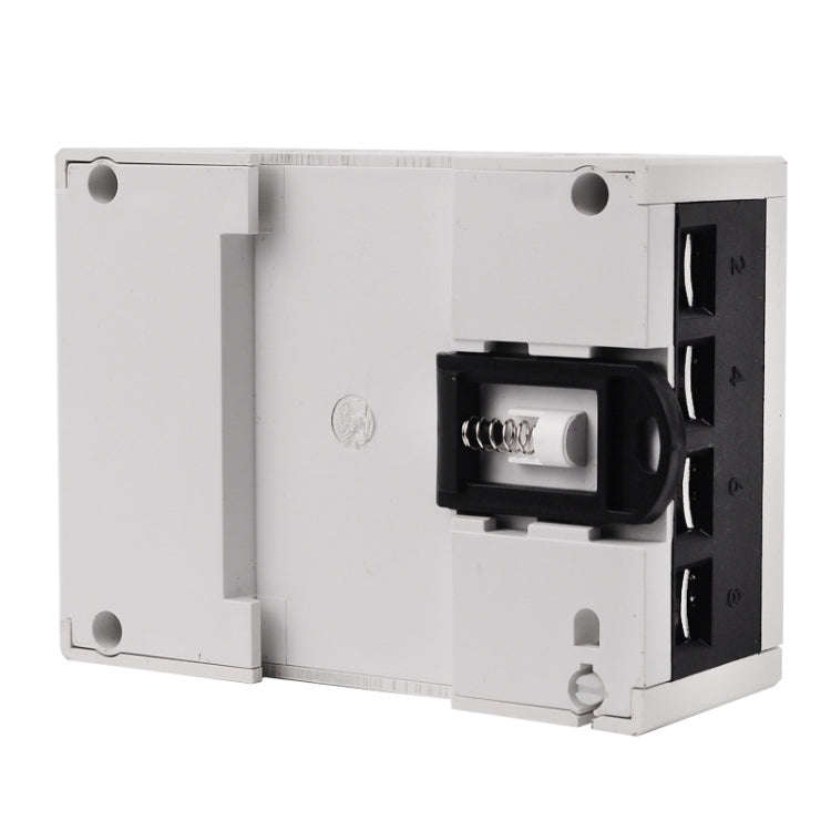 SINOTIMER Three-Phase Backlight Display Rail Type Electricity Meter 5-100A 400V(DDS024 White Shell)