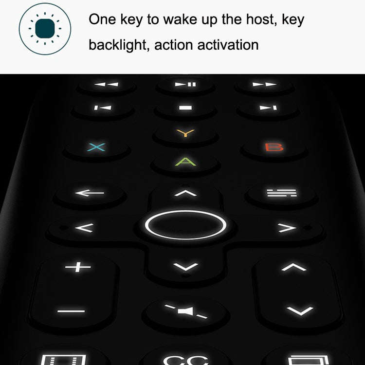 8BitDo Backlit Key Media Remote Control For Xbox, Style: Long Version (Black)