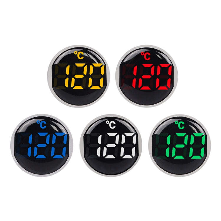 SINOTIMER -20-199 Degrees Celsius Small Temperature Display Indicator(ST16C-02 White)
