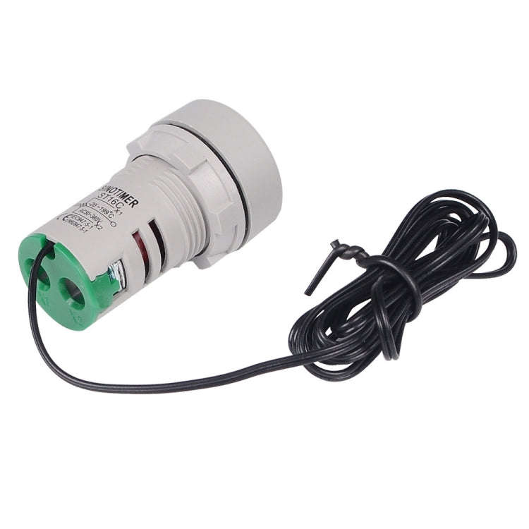 SINOTIMER -20-199 Degrees Celsius Small Temperature Display Indicator(ST16C-04 Green)