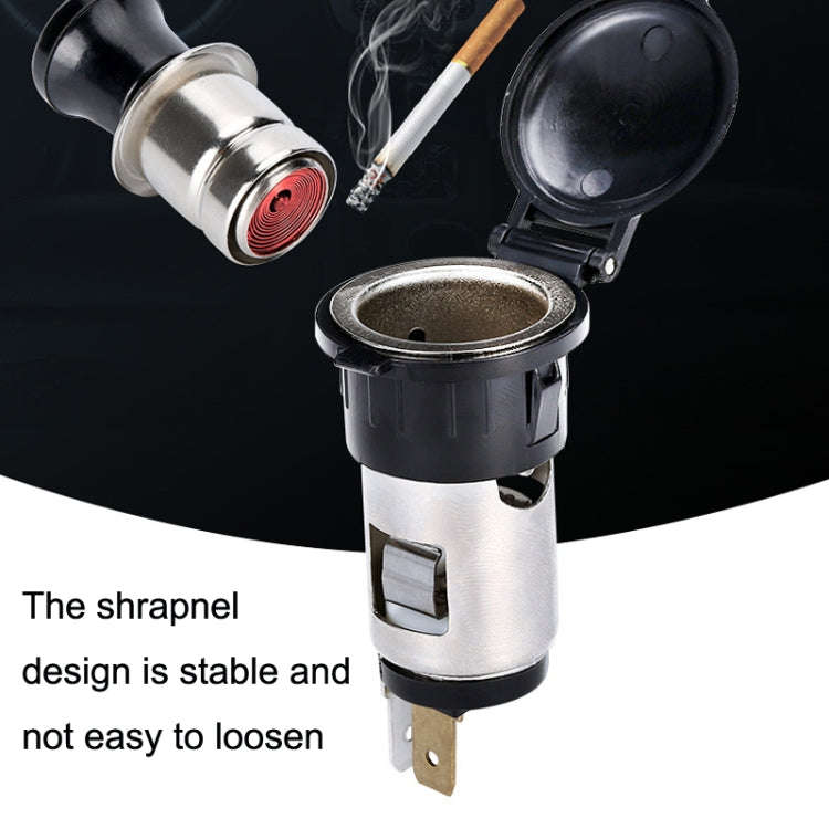 Car Modified Cigarette Lighter Car Charging Power Socket Cigarette Type (with 1.5m Line)