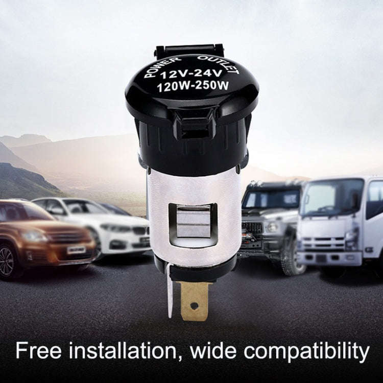 Car Modified Cigarette Lighter Car Charging Power Socket Cigarette Type (with 1.5m Line)