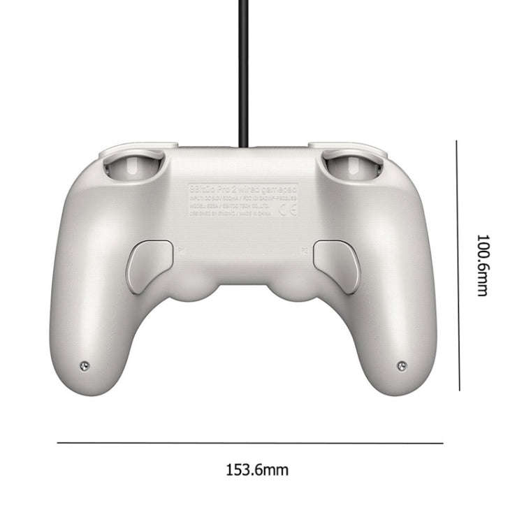 8Bitdo Pro 2 Wired Gamepad For Switch(Gray)
