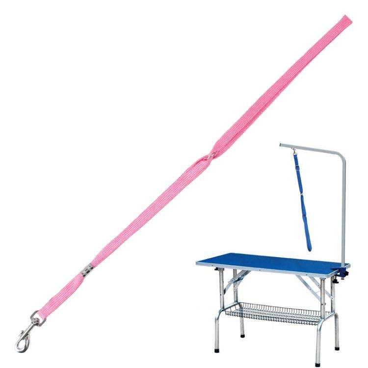 Fixed Rope Dog Traction Rope for Pet Bath Table, Color: Pink