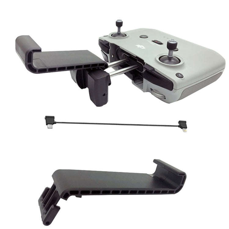 RC Tablet Extension Bracket For DJI Mavic 3 / Air 2 / Air 2S / Mini 2, Style: Large+For Apple Line