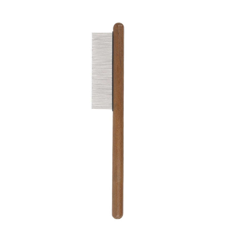 Cat Dog Solid Wood Comb For Removing Floating Hair Pet Cleaning Grooming Flea Comb(B)