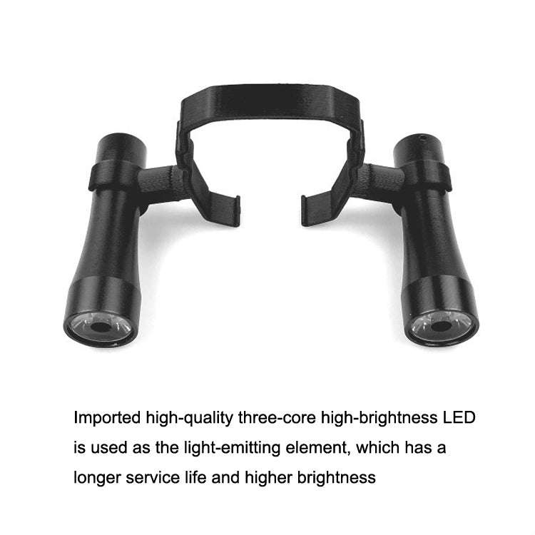 UAV LED Fill Light Front Vision Night Light Searchlight For DJI Mavic Pro(As Show)