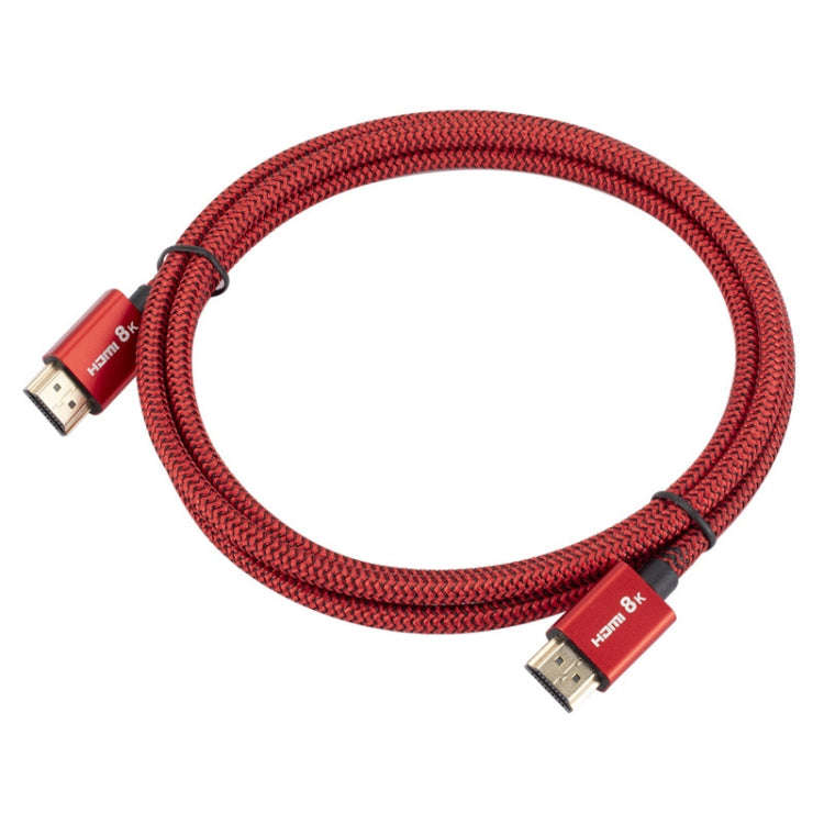 1m Computer Projection Connection 8K HD HDMI Cable Color Random Delivery