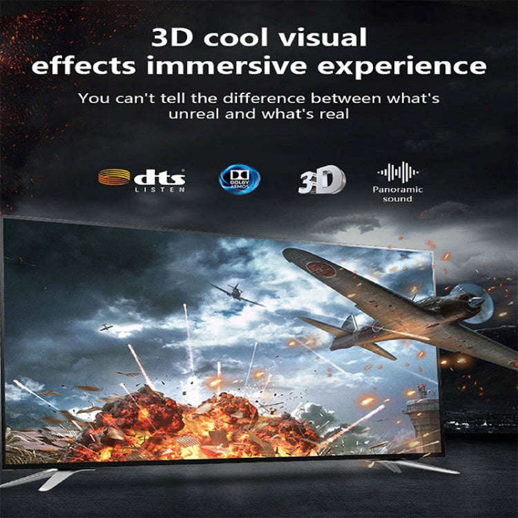 1m Computer Projection Connection 8K HD HDMI Cable Color Random Delivery