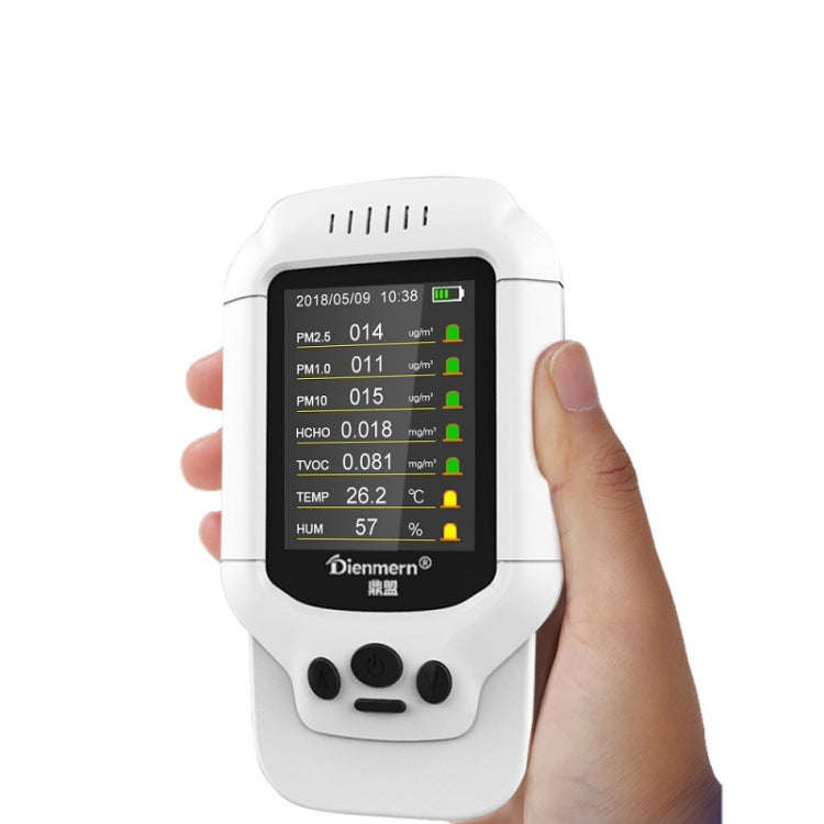 DM502 Formaldehyde TVOC Detector PM2.5 Dust Tester