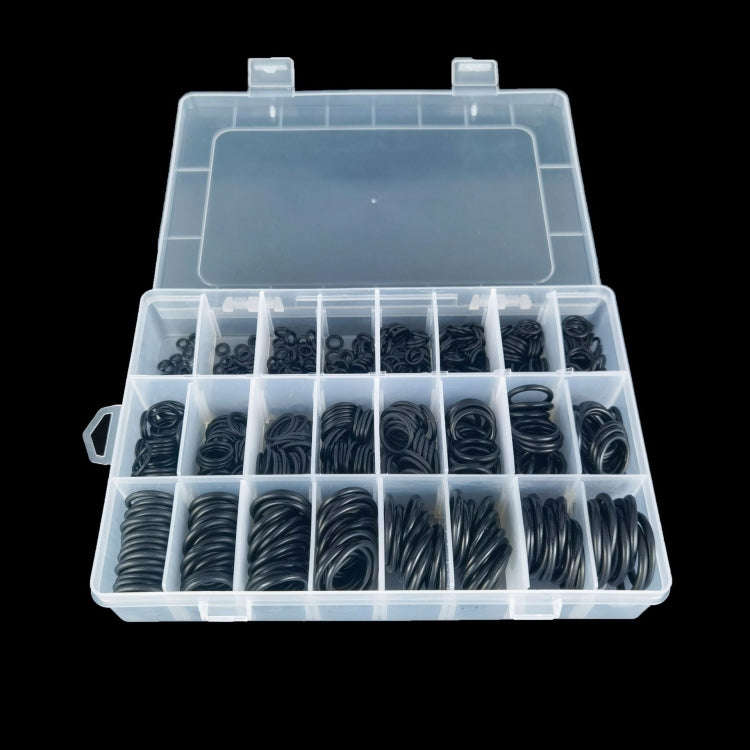 740 PCS / Box  Rubber O-Ring Car Air Conditioning High Temperature Corrosion Resistant Sealing Ring