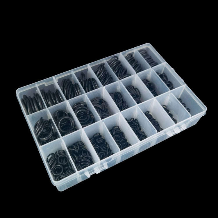740 PCS / Box  Rubber O-Ring Car Air Conditioning High Temperature Corrosion Resistant Sealing Ring
