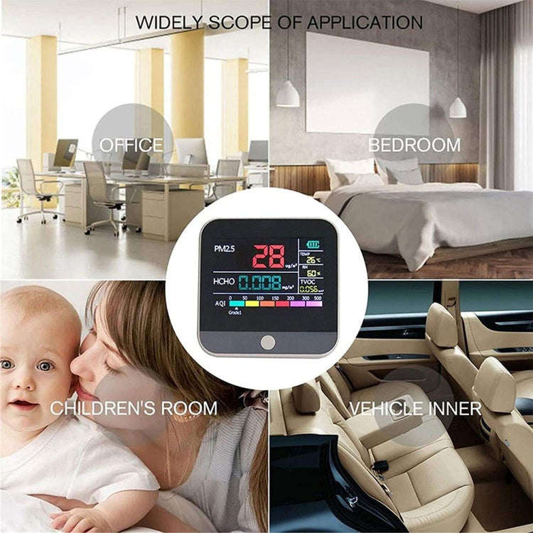 DM306 Indoor Haze PM2.5 Dust Formaldehyde Detector