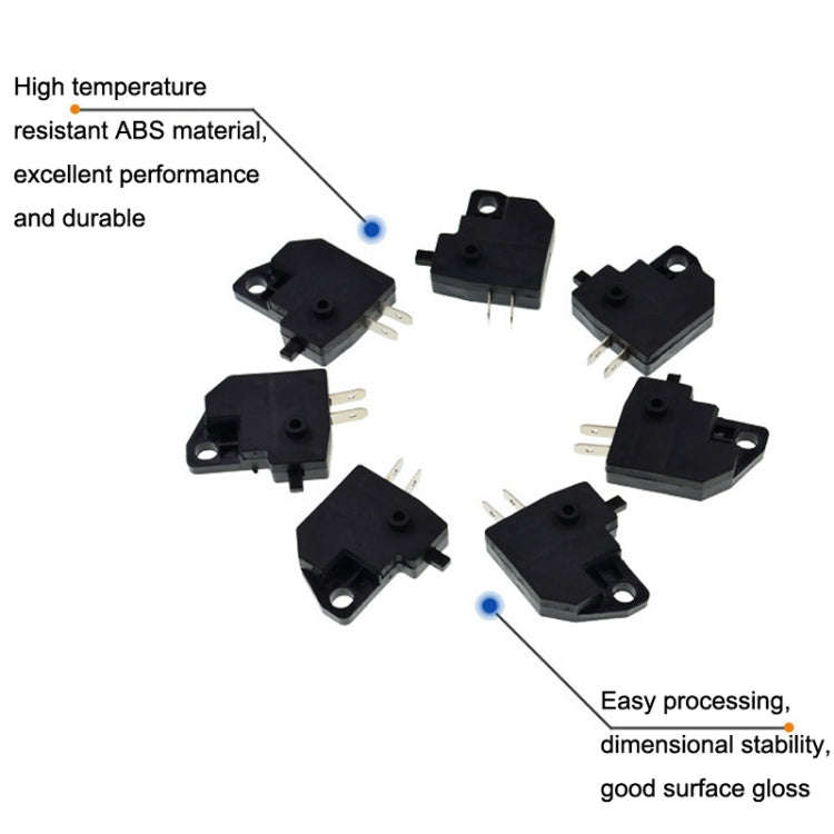 50 PCS Motorcycle Electric Vehicle Upper Pump Brake Switch Disc Brake(Left)