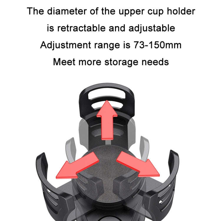 Car Multifunctional Retractable Rotating Water Cup Holder(SD-1048)