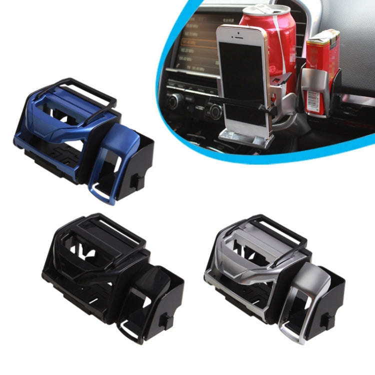 2 PCS SD-1012 Car Multifunctional Drink Holder Garbage Box(Black)