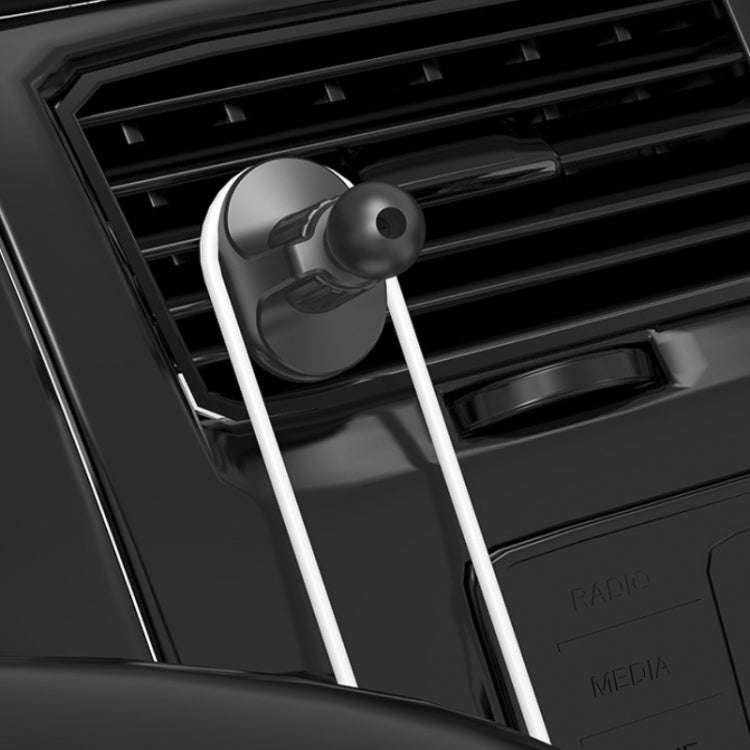 6 PCS Car Air Outlet Mobile Phone Bracket Base Can Clip Data Cable, Size: 17mm Ball Head