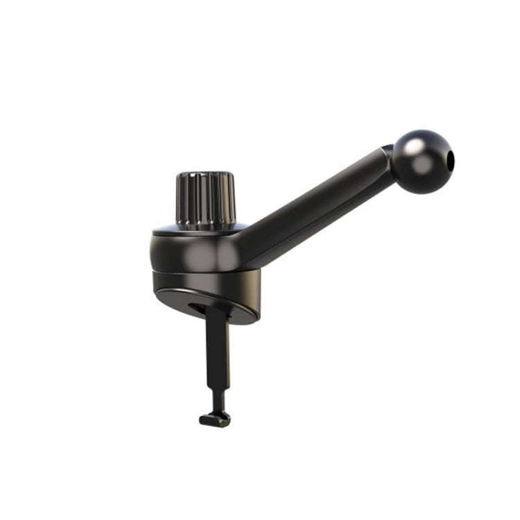 6 PCS Car Center Console Mobile Phone Bracket Snail Base Accessories(17mm Ball Head)