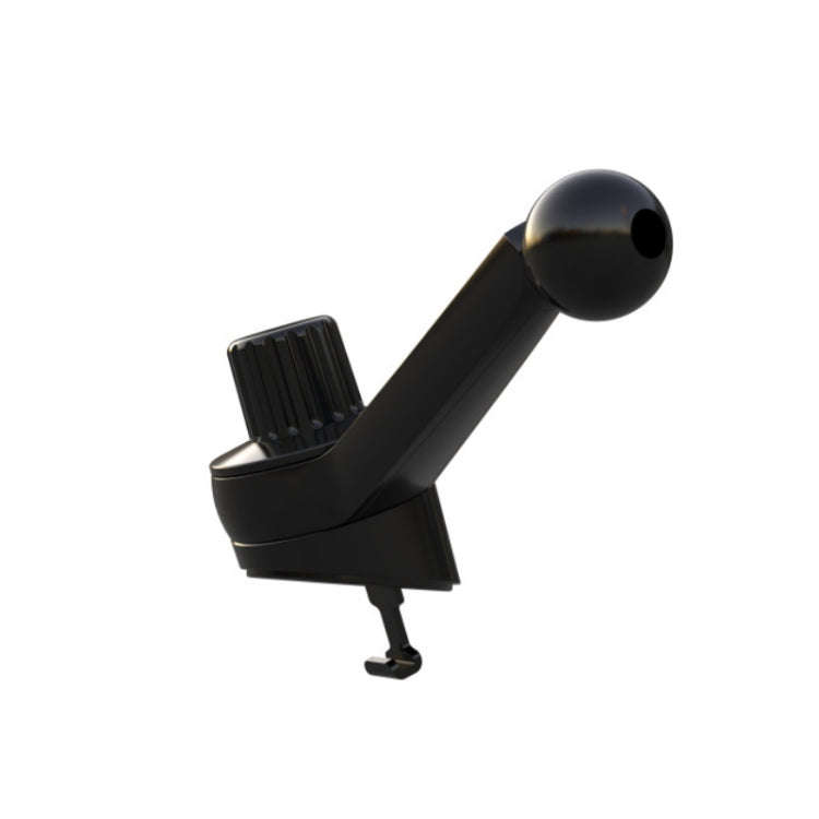 6 PCS Car Center Console Mobile Phone Bracket Snail Base Accessories(17mm Ball Head)