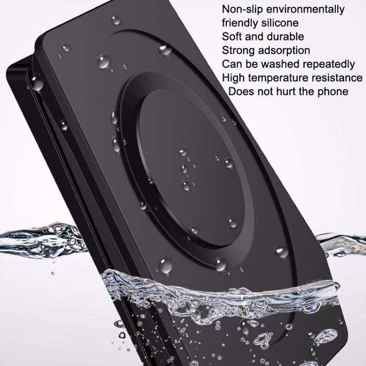 Mobile Phone Tablet Car Holder Suction Cup Instrument Fixed Bracket, Color: Black Carbon Fiber