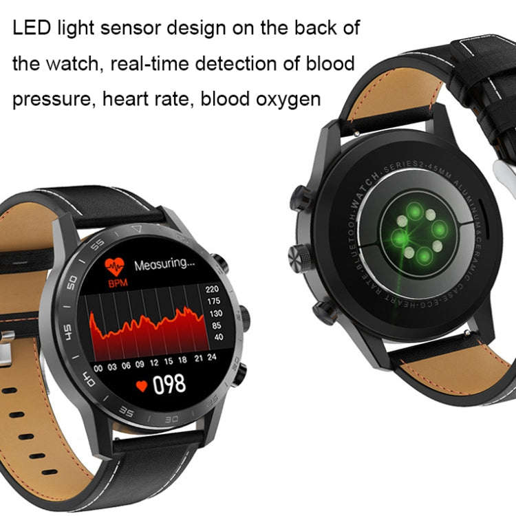 LOANIY DT70 Analog Digital Dual Display Smart Call Watch(Silver Silicone)