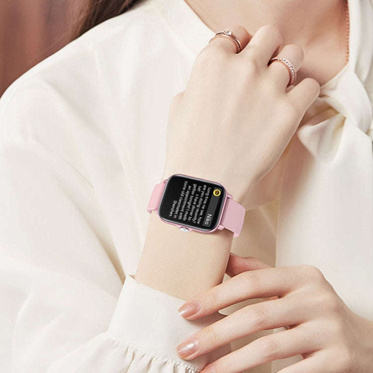 LOANIY Y22 Heart Rate Monitoring Smart Bluetooth Watch, Color: Black