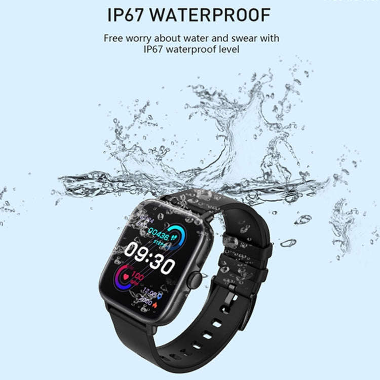 LOANIY Y22 Heart Rate Monitoring Smart Bluetooth Watch, Color: Gold