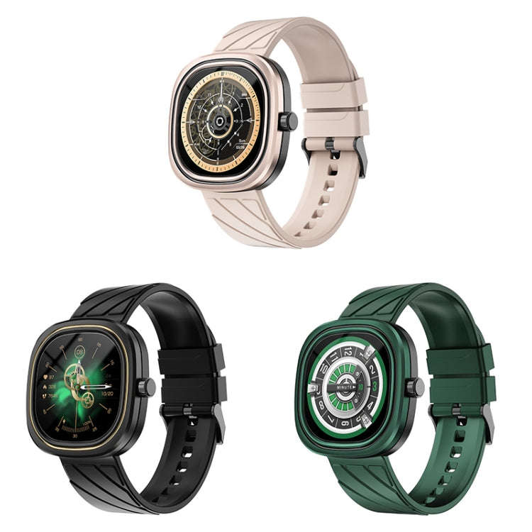 LOANIY G32 1.32 Inch Heart Rate Monitoring Smart Watch(Black)