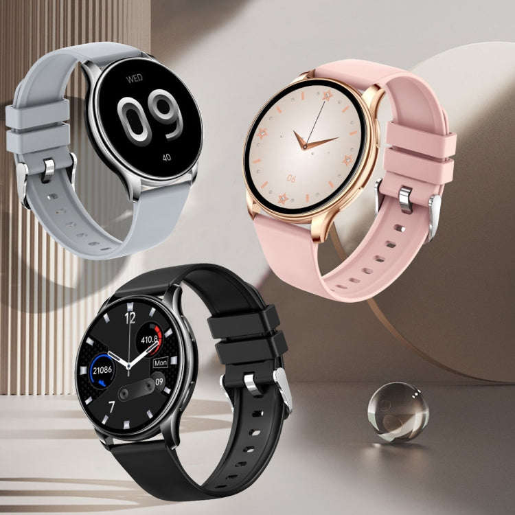 Wearkey Y23 1.32 Inch Health Monitoring Smart Watch with Password Lock(Pink)