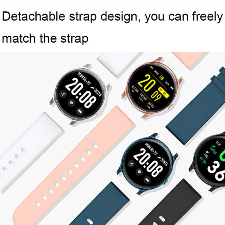 Wearkey KW19 1.3 Inch Blood Pressure Monitoring Smart Watch(Pink)