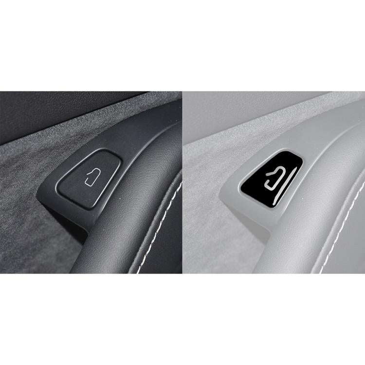 For Tesla Model 3/Y 4pcs /Set Car Window Switch Stickers(Piano Black)