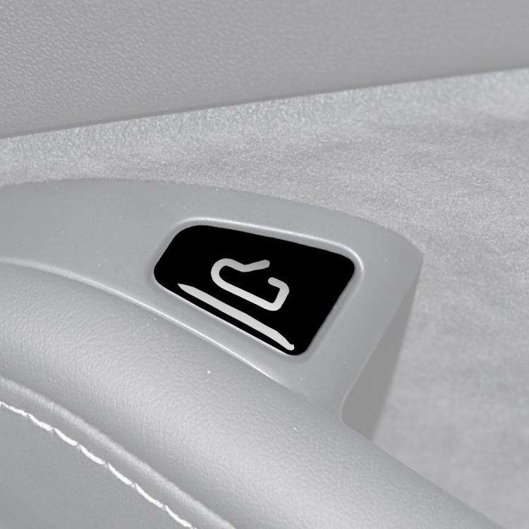 For Tesla Model 3/Y 4pcs /Set Car Window Switch Stickers(Piano Black)