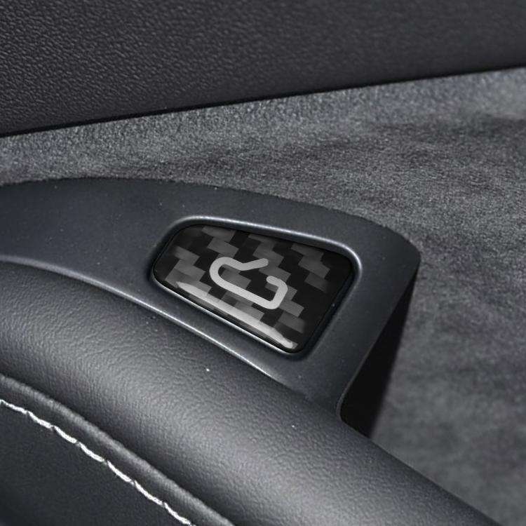 For Tesla Model 3/Y 4pcs /Set Car Window Switch Stickers(Black)