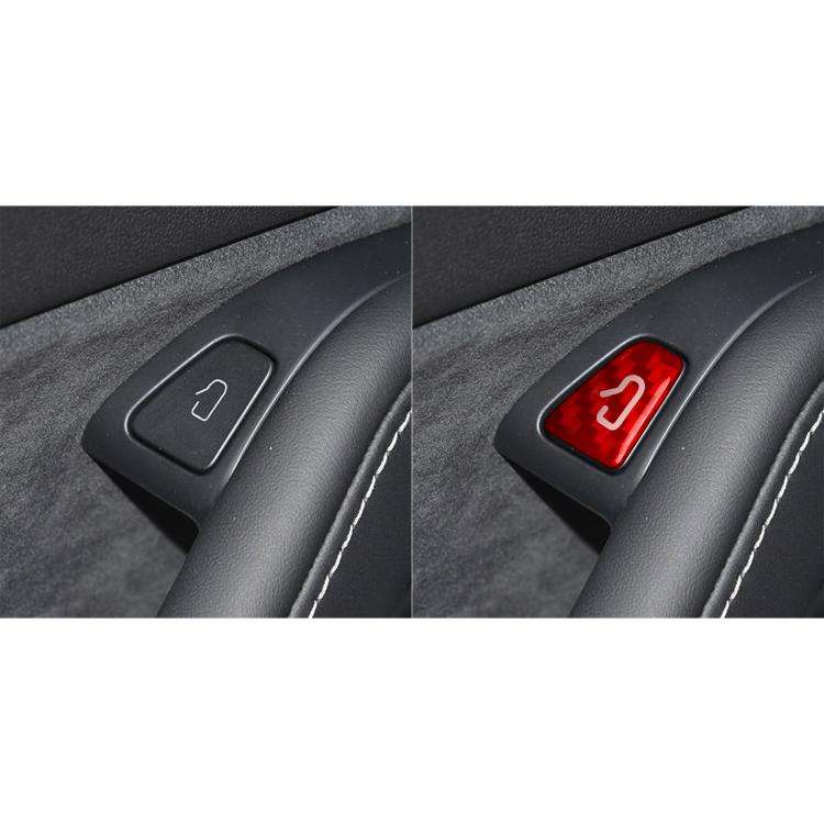 For Tesla Model 3/Y 4pcs /Set Car Window Switch Stickers(Red)