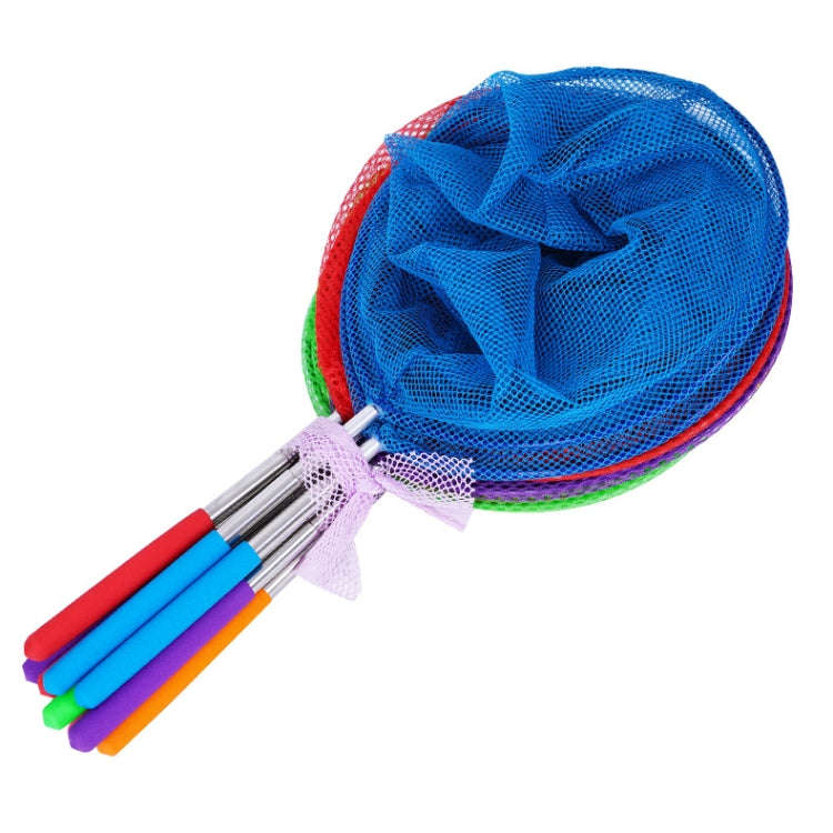Stainless Steel Telescopic Children Catching Fish And Insects Net(Color Random Delivery)
