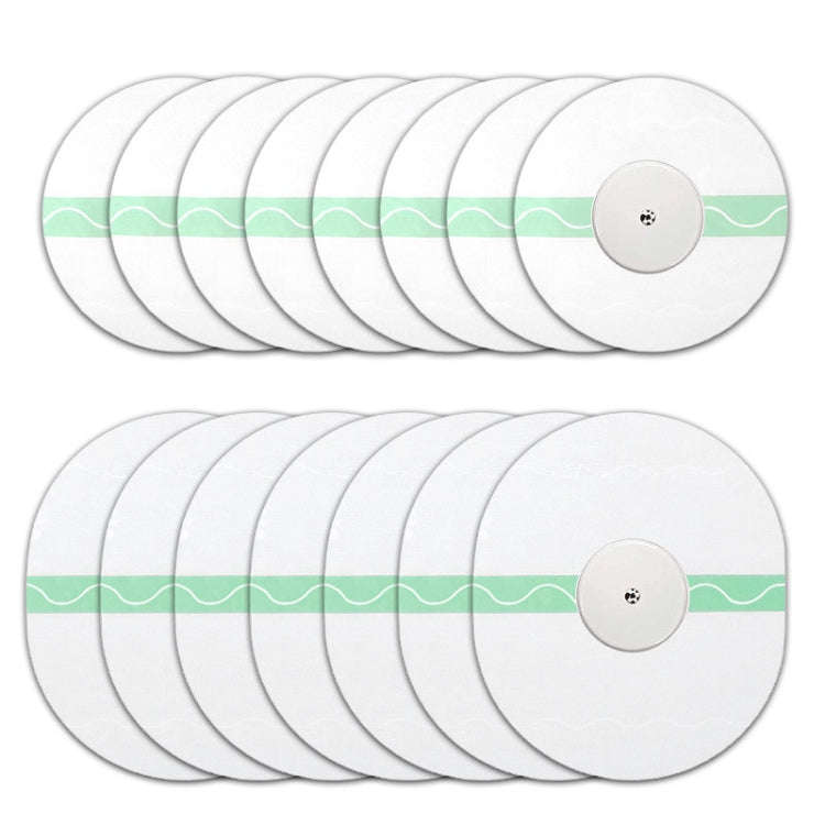 10 PCS Fixed Small Sensor TPU Transparent Adhesive Patch(Oval)