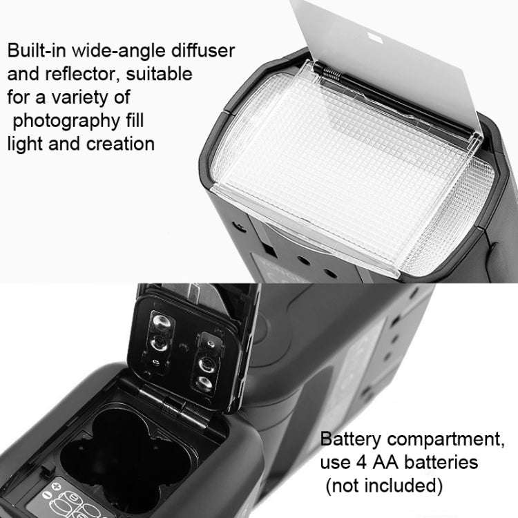 Yongnuo YN600EX-RT II  HSS 1/8000s Master TTL Flash Speedlite For Canon(Black)