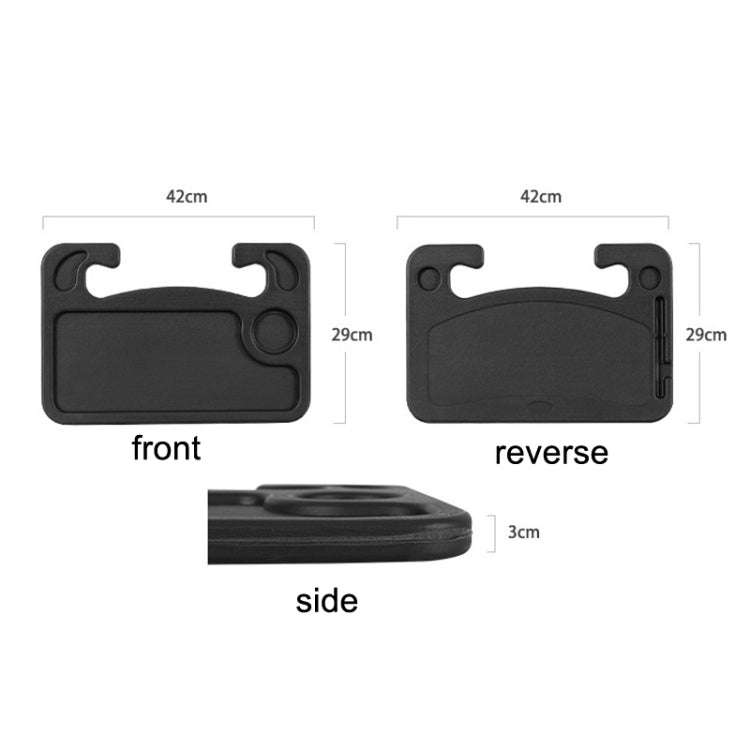 Multifunctional Car Dining Tray Steering Wheel Notebook Bracket(Size: About 42x29x3cm)