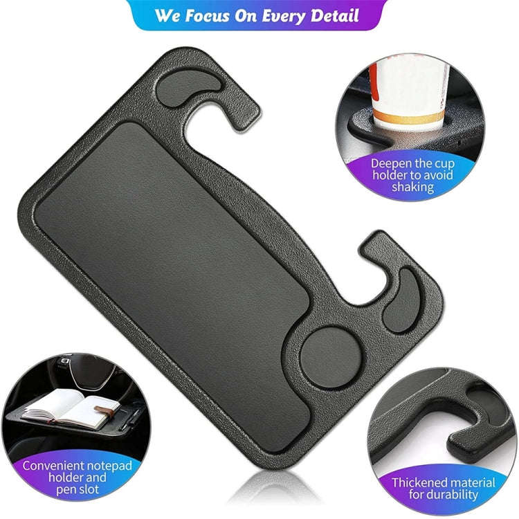 Multifunctional Car Dining Tray Steering Wheel Notebook Bracket(Size: About 42x29x3cm)