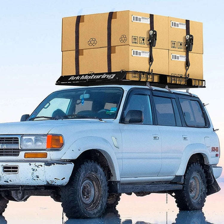 Motorcycle Car Fixed Cargo Ratchet Straps Trailer Tensioner(4 Straps+1 Storage Bag)