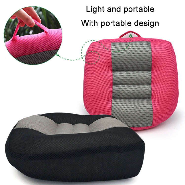 Driving Test Thickening & Heightening Pad Office Correction Hip Pad, Size: 38x38x10cm(Rose Gray)