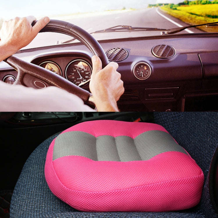 Driving Test Thickening & Heightening Pad Office Correction Hip Pad, Size: 38x38x10cm(Gray)