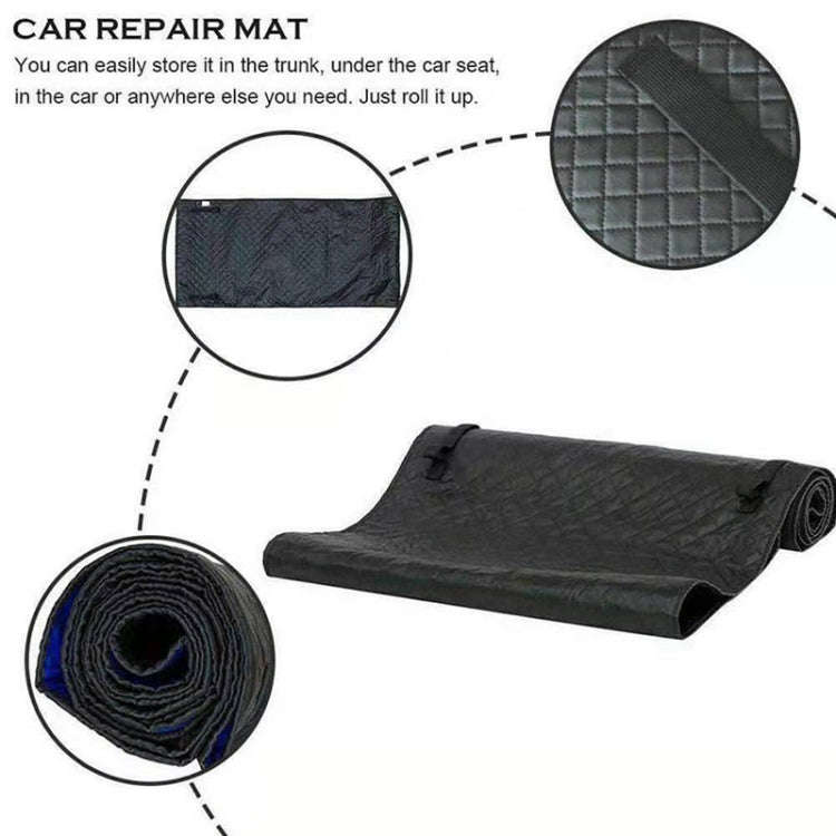 Portable Non-slip Car Repair Reclining Pad(Black)