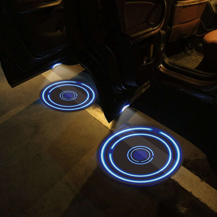 LED Infrared Induction Car Door Welcome Light Night Projection Ambient Light, Specification: Ener...